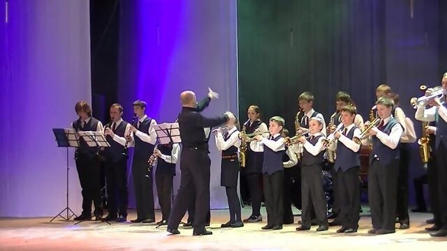 Штраус И. Радецкий марш исп. Духовой оркестр учащихся "ALTO MODERN" рук. А.И.Лысенко