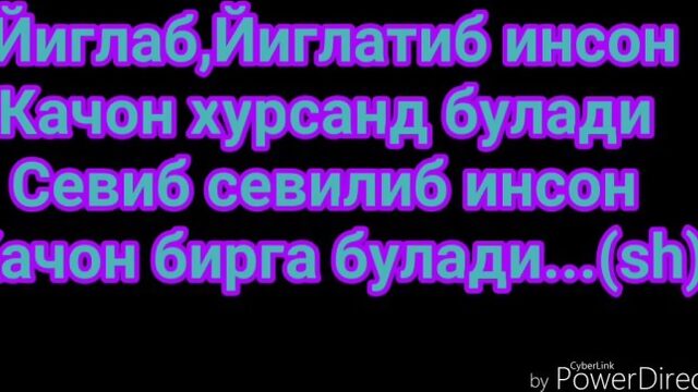 сен учун Фариштам...(sh)