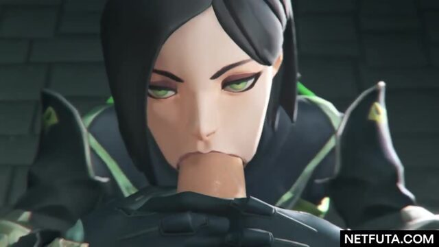 (No sound)Viper blowjob [Valorant;Porn;Hentai;Bj;R.34;Rule34;Sex;Sfm;порно;хентай;валорант]